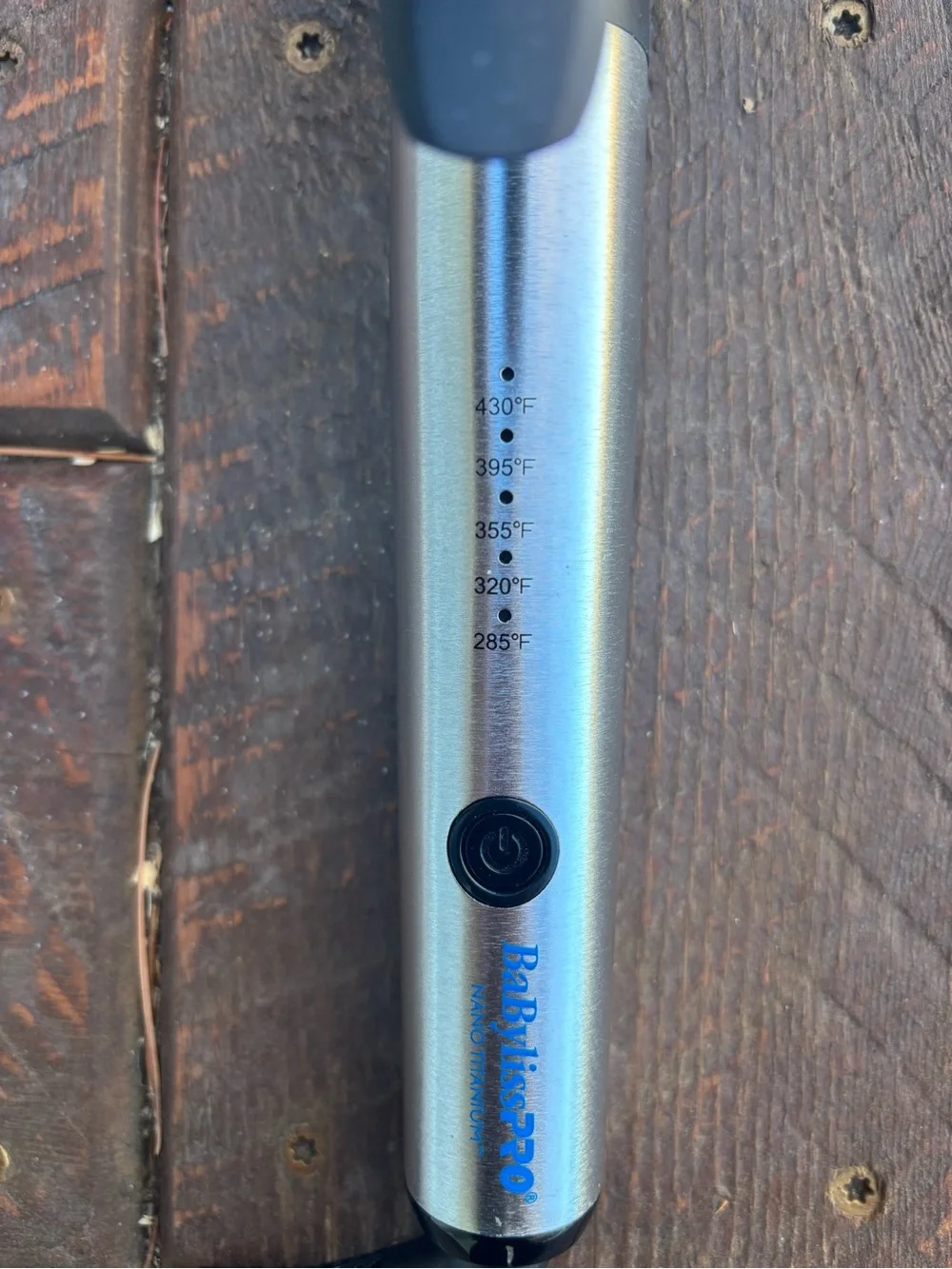 BaByliss nano titanium XL curling iron